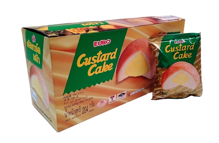 Tortini con crema pasticcera "custard" - Euro 204g.